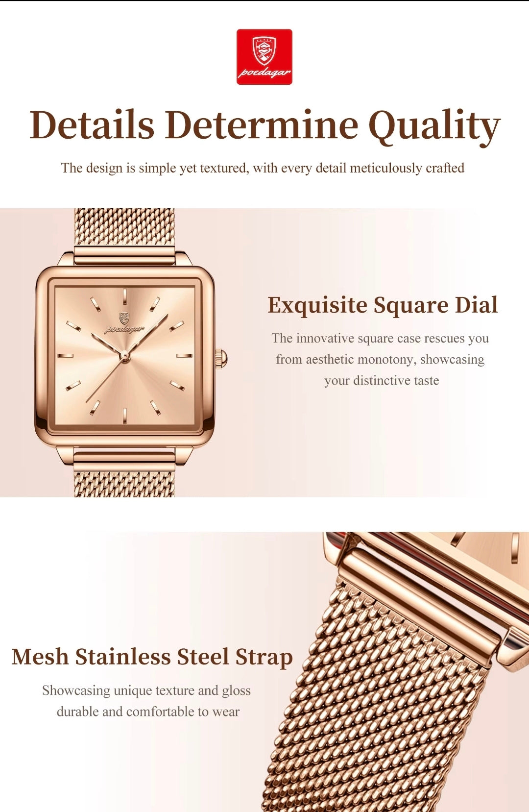 Rosalía | Reloj Oro Rosa Exclusivo