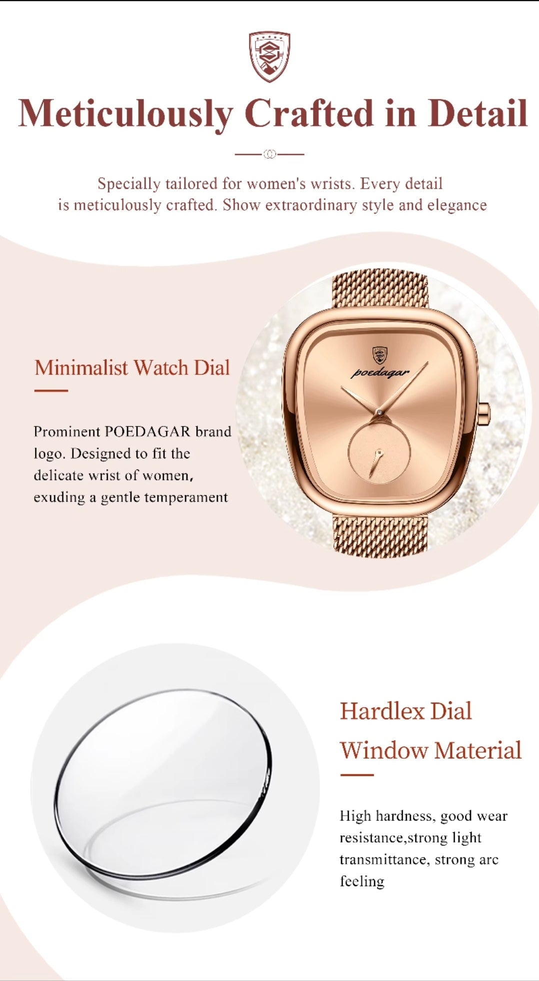 Adriana | Reloj Noir Exclusivo