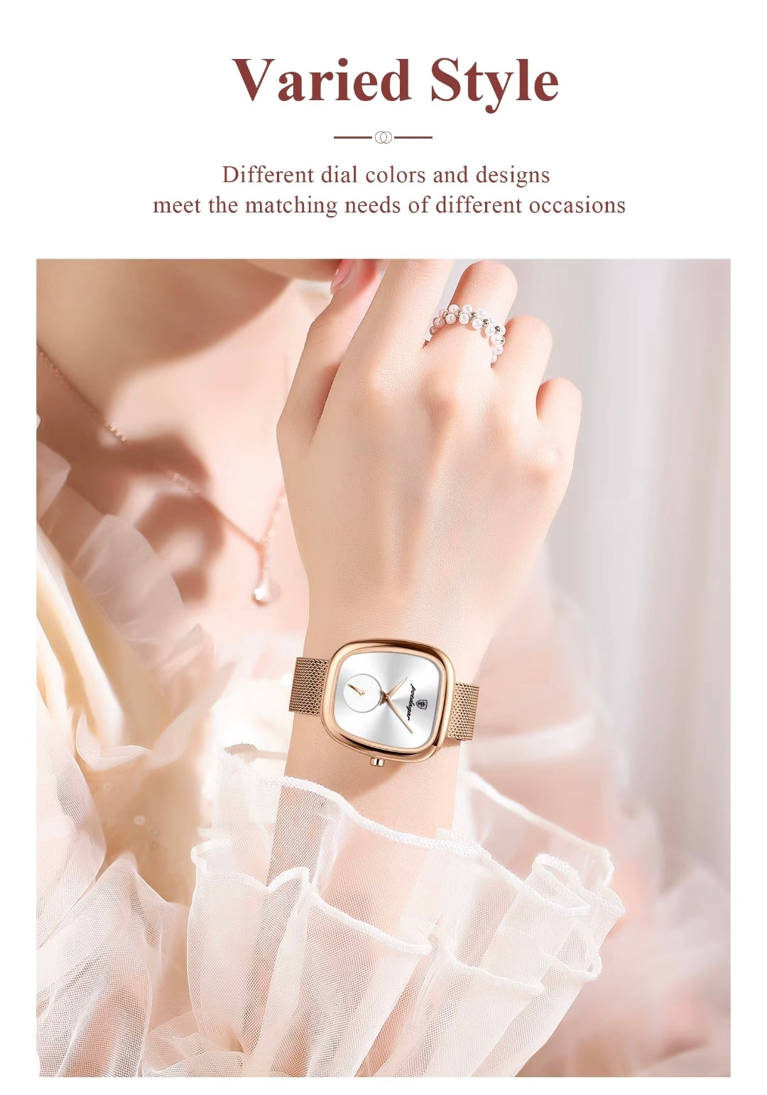 Adriana | Reloj Noir Exclusivo
