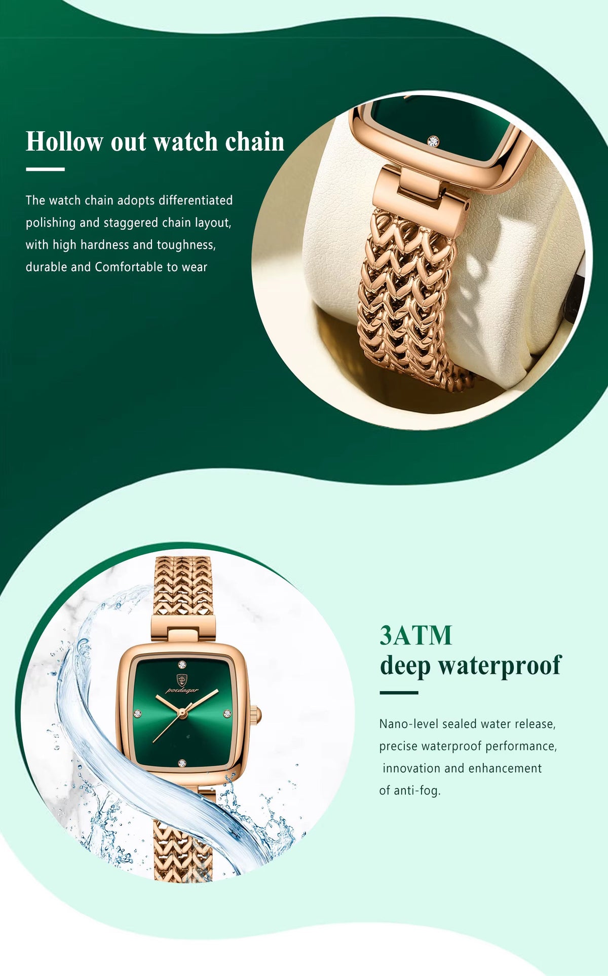 Valentina | Reloj Rosé Sofisticado