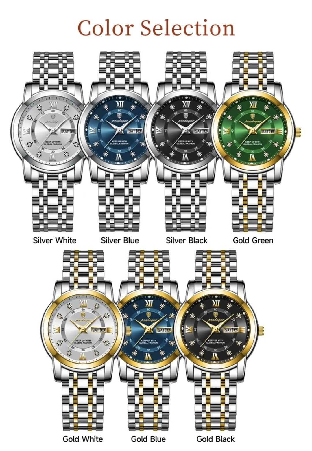 Beatriz | Reloj Plata Sofisticado