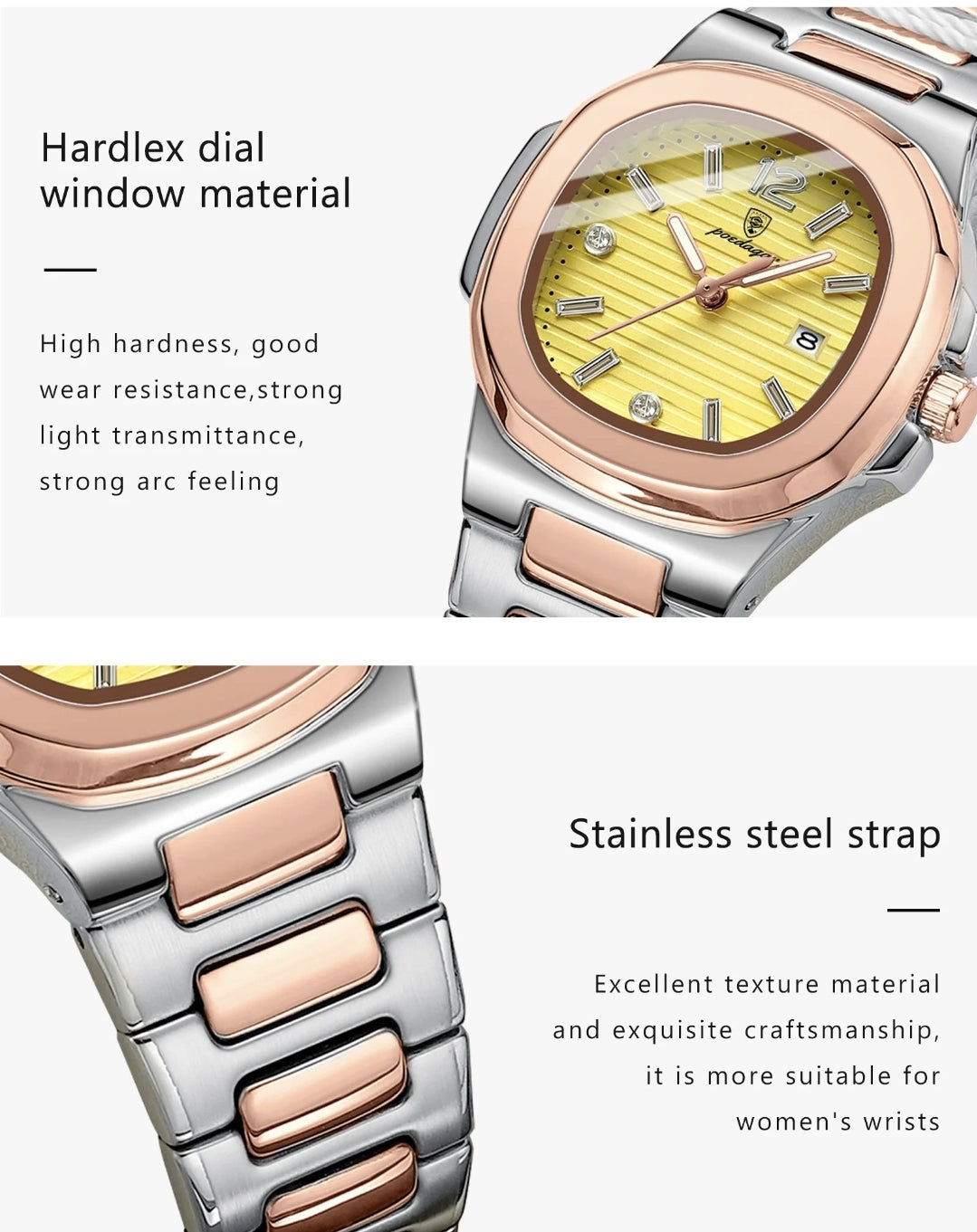 Camila | Reloj Plata Exclusivo