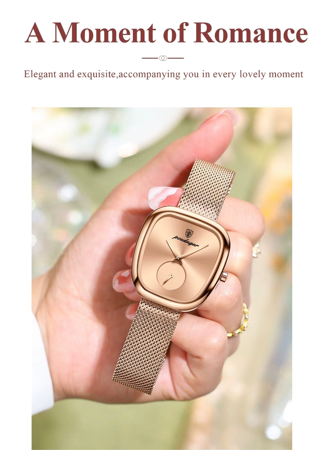 Adriana | Reloj Noir Exclusivo