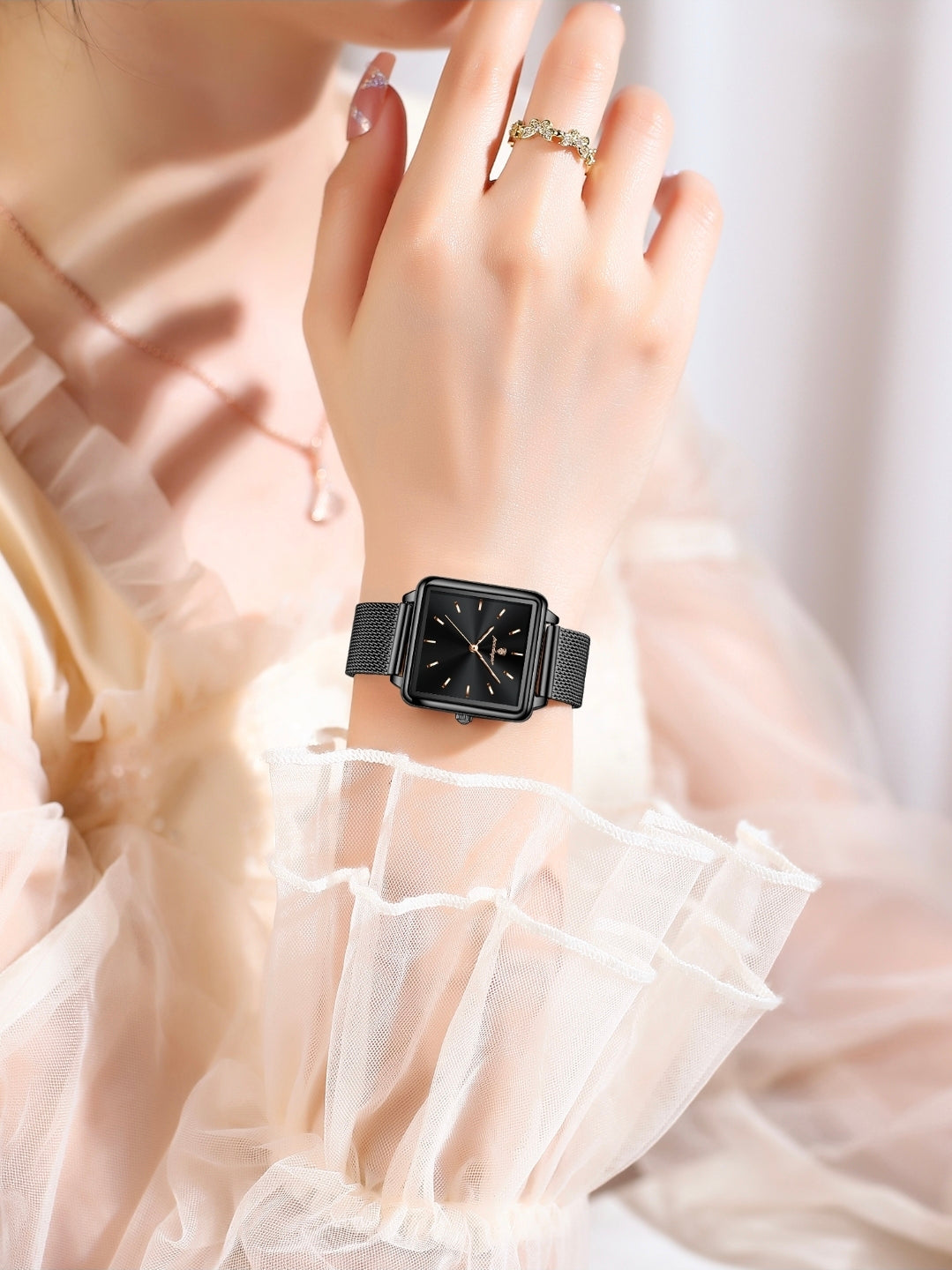 Rosalía | Reloj Oro Rosa Exclusivo