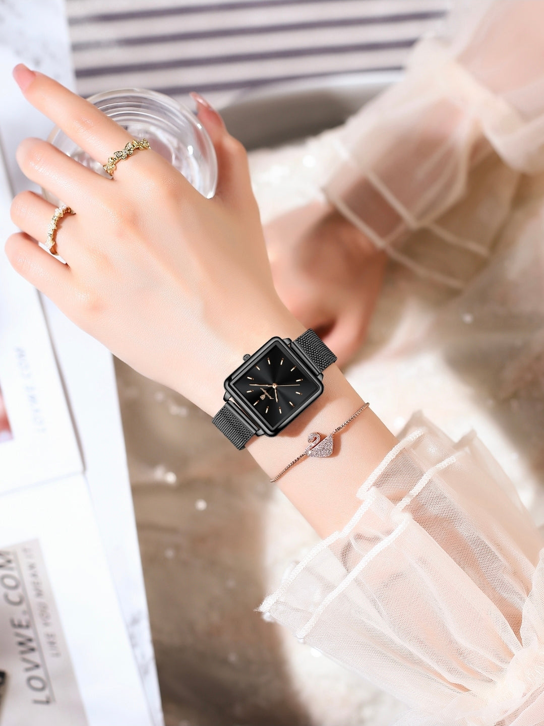 Rosalía | Reloj Oro Rosa Exclusivo