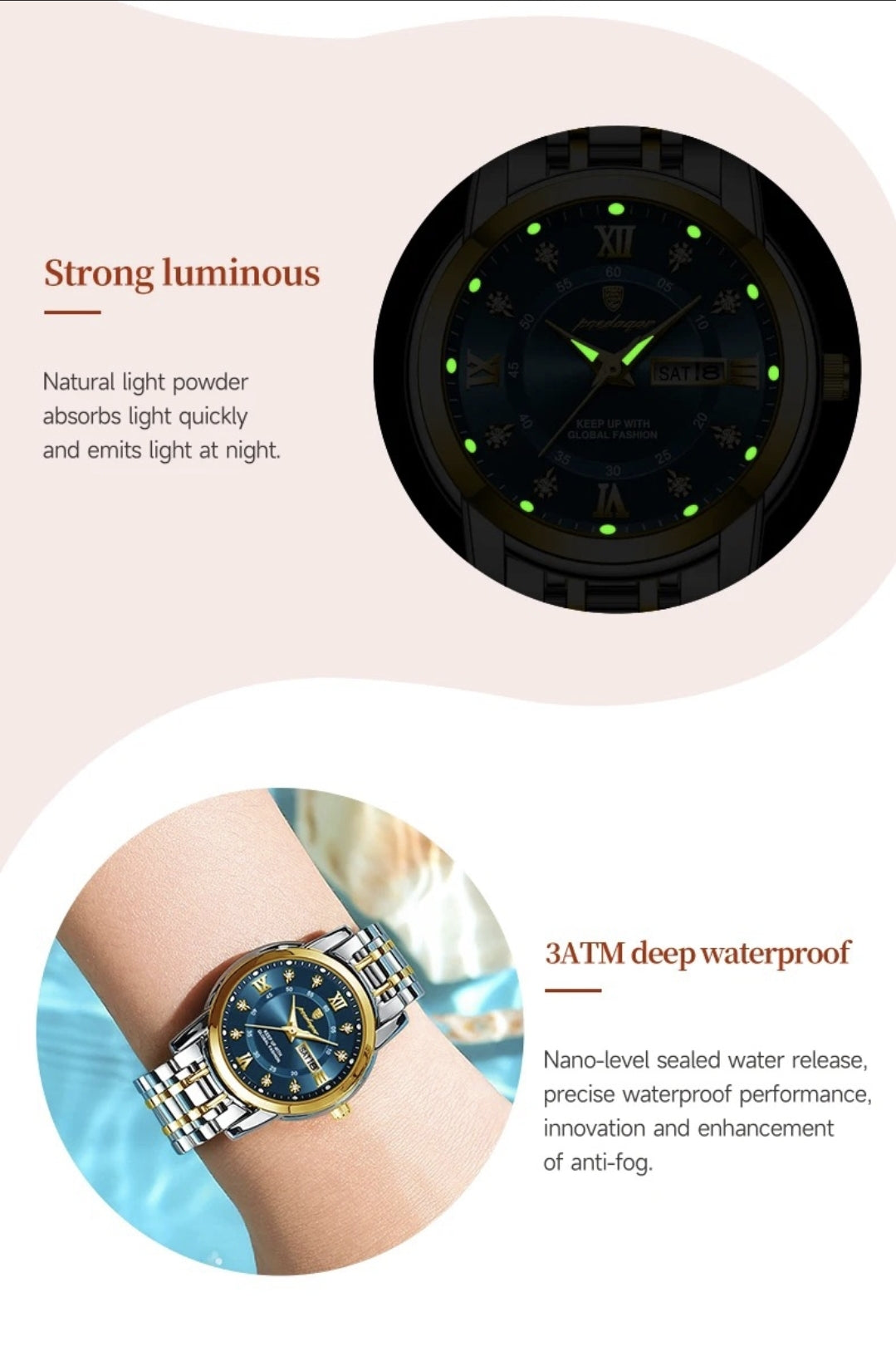 Beatriz | Reloj Plata Sofisticado