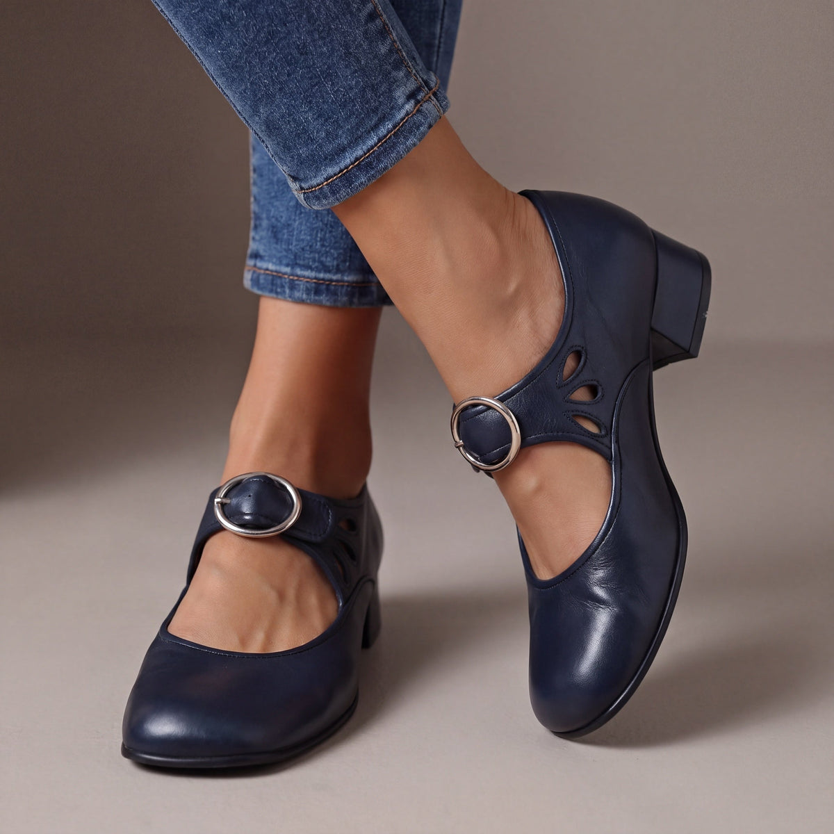 Giuseppina | Zapatos de salón con tira al tobillo